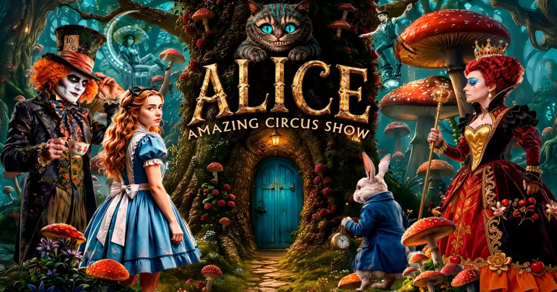 Pirkti bilietus Alice Amazing Circus Show | PALANGA Palanga, Palangos koncertų salė Gruodis 02