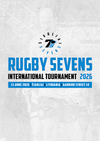Pirkti bilietus RUGBY SEVENS | International tournament 2026 Šiauliai, Šiaulių regbio akademijos stadionas Birželis 13