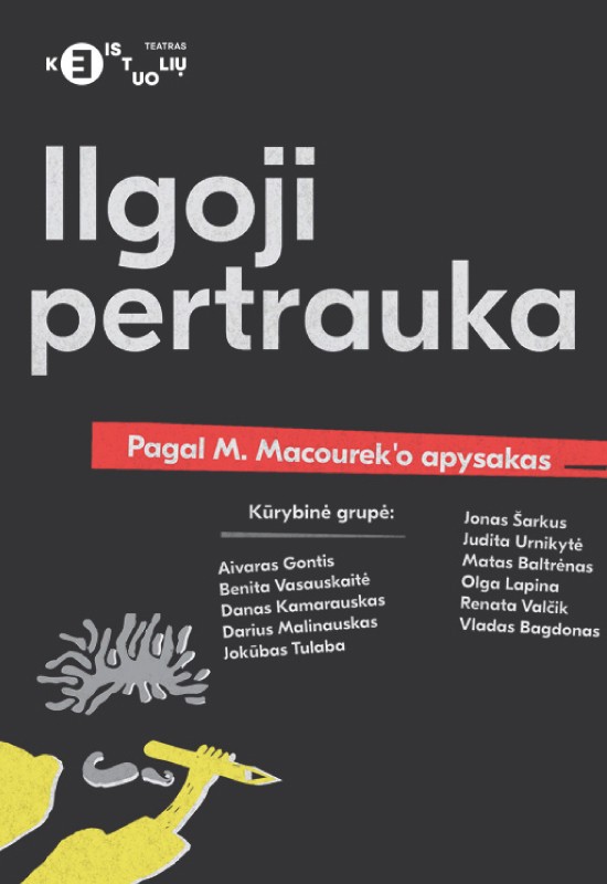 Pirkt biļetes KEISTUOLIAI | Ilgoji pertrauka Vilnius, Keistuolių teatras Oktobris 04