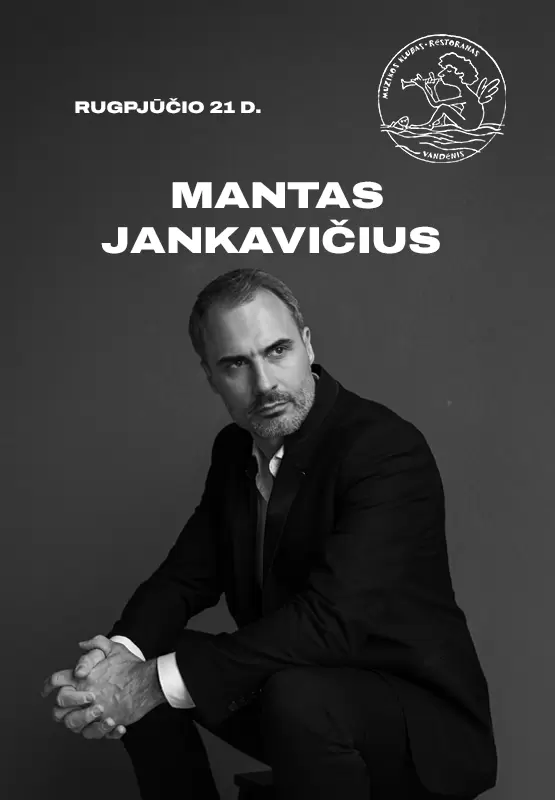 Купить билеты Manto Jankavičiaus akustinis koncertas Palanga, Muzikos klubas Vandenis Август 21