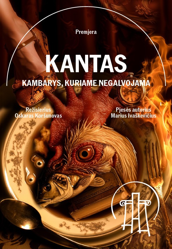 Pirkti bilietus VMT spektaklis | KANTAS. KAMBARYS, KURIAME NEGALVOJAMA Vilnius, Valstybinis Vilniaus mažasis teatras Lapkritis 03