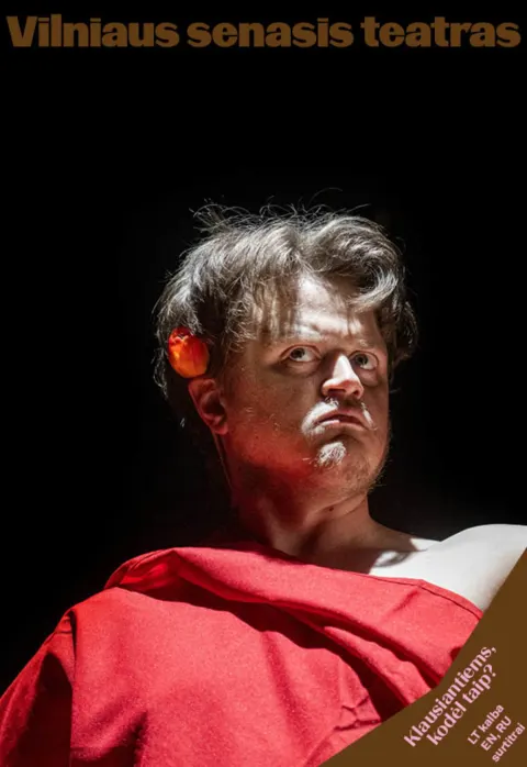 Pirkti bilietus Albert Camus „KALIGULA“ (Rež. Jokūbas Brazys) Vilnius, Vilniaus senasis teatras Spalis 28