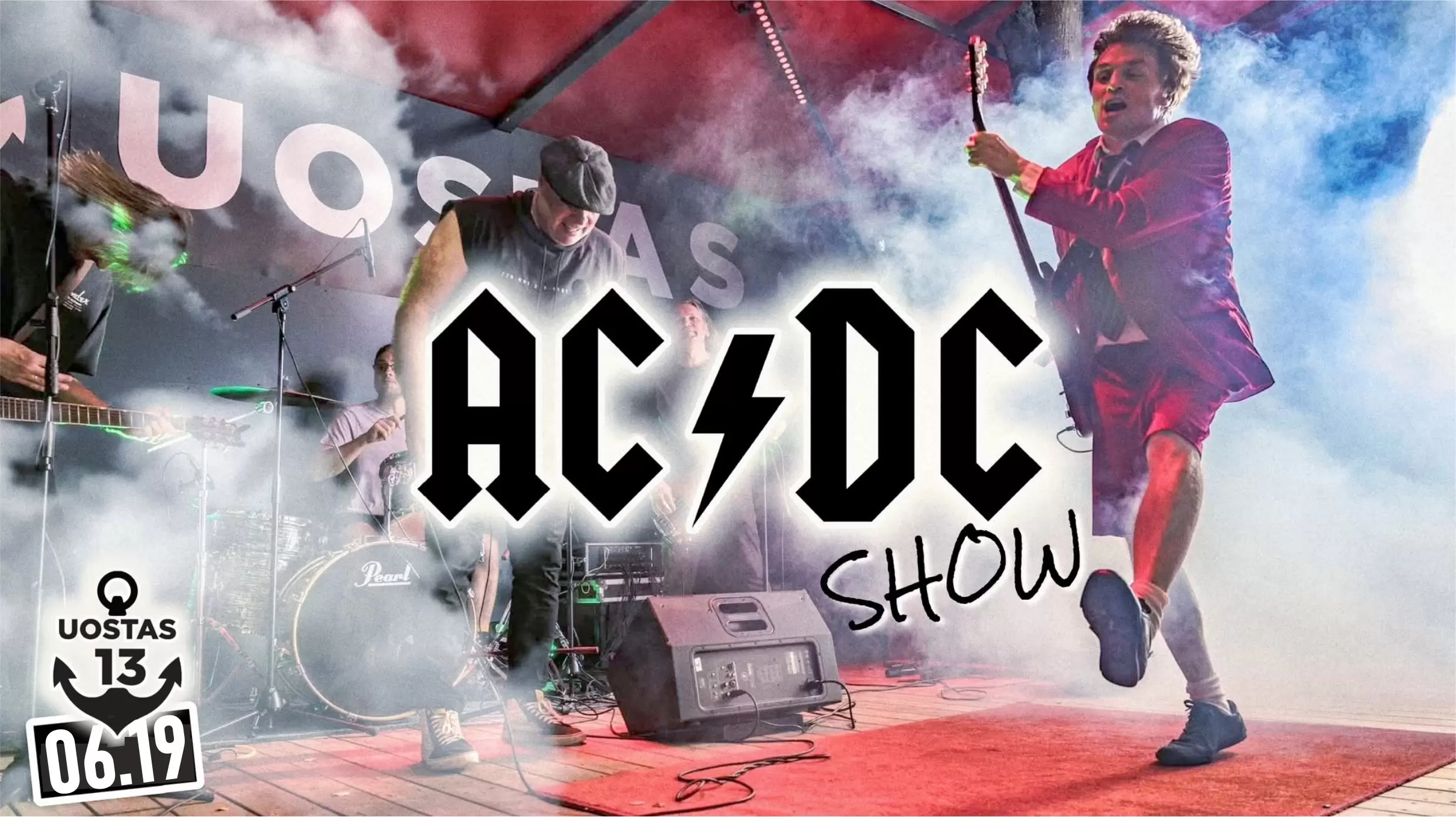 Pirkti bilietus Sezono atidarymas su AC/DC SHOW I UOSTAS13 I ŠVENTOJI Šventoji, Uostas13 Birželis 19