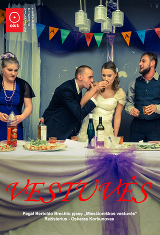 Pirkti bilietus OKT / Vilniaus miesto teatras: „Vestuvės” | 10 metų jubiliejus (Rež. Oskaras Koršunovas) Šiauliai, Šiaulių koncertų salė Saulė Rugsėjis 28