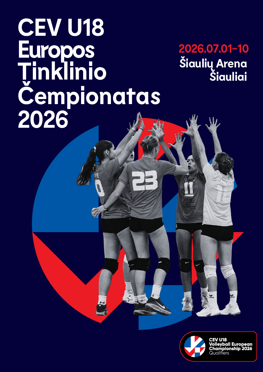 Pirkti bilietus CEV U-18 Merginų salės tinklinio čempionato finalai Šiauliai, Šiaulių arena Liepa 06
