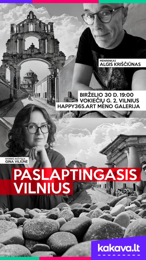 Pirkti bilietus Paslaptingasis Vilnius Vilnius, Happy365.art meno galerija Birželis 30