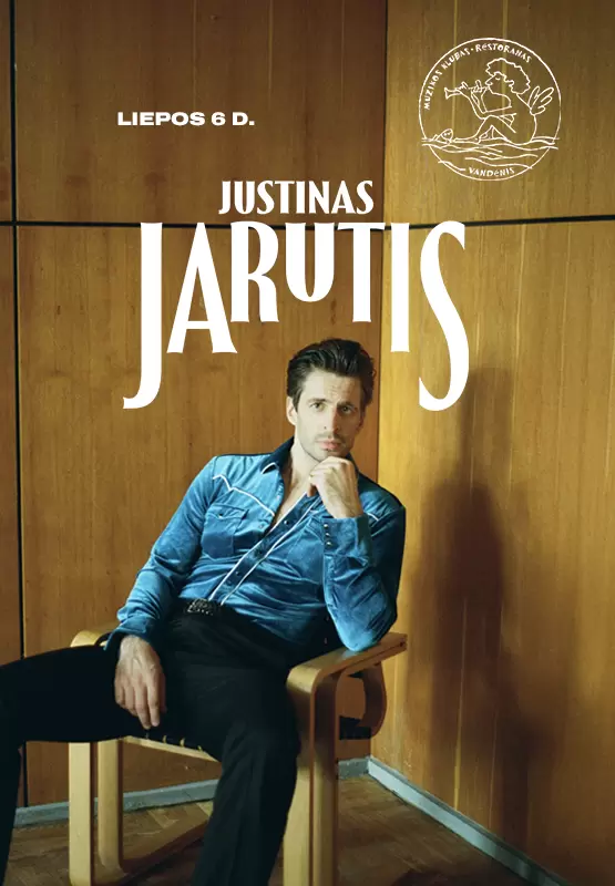Pirkti bilietus Justinas Jarutis Palanga, Muzikos klubas Vandenis Liepa 06