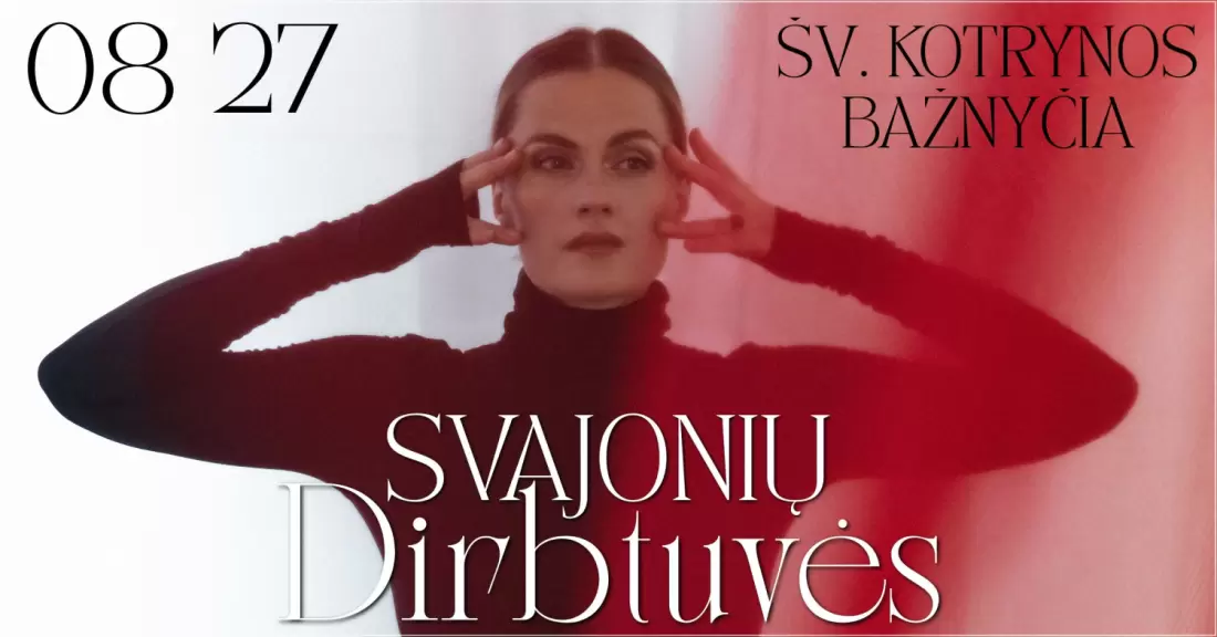 Pirkti bilietus JURGA | Akustinis koncertas SVAJONIŲ DIRBTUVĖS | Vilnius Vilnius, Šv. Kotrynos bažnyčia Rugpjūtis 27