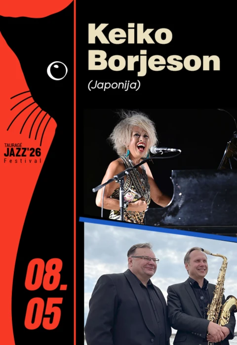 Pirkti bilietus KEIKO BORJESON I Tauragė Jazz Tauragė, Lauksargių evangelikų liuteronų bažnyčia Rugpjūtis 05
