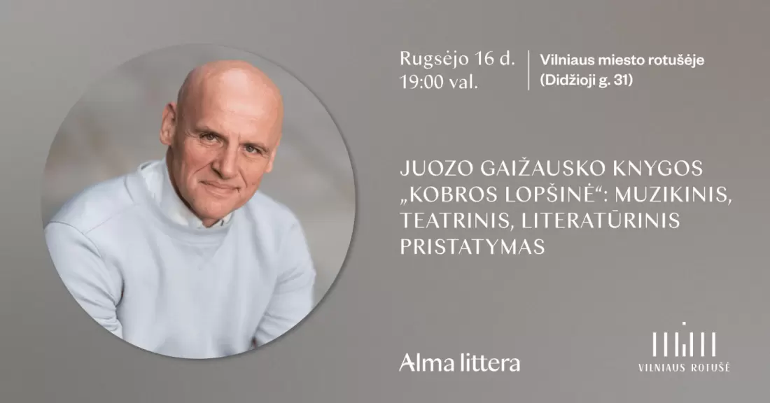 Pirkti bilietus Juozo Gaižausko knygos 