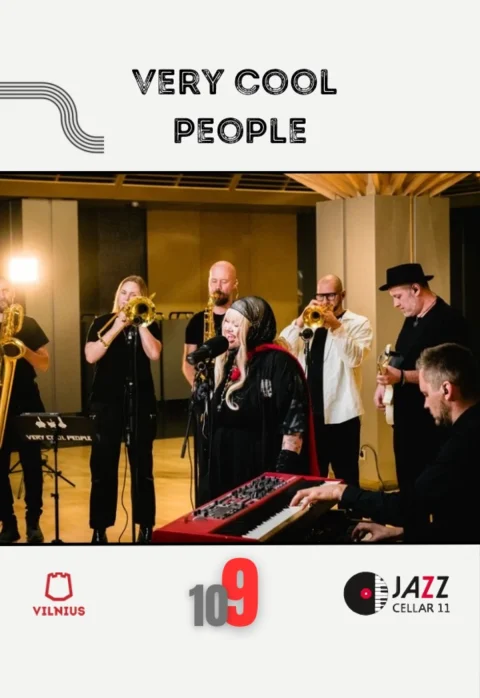 Pirkti bilietus Very Cool People Vilnius, Jazz Cellar 11 Spalis 09