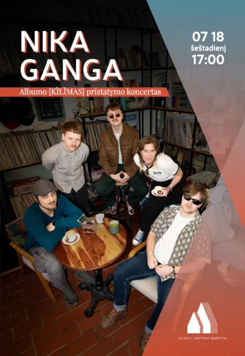 Pirkti bilietus Grupės „Nika Ganga“ koncertas Kauno raj., Zapyškio paminklinė Šv. Jono Krikštytojo bažnyčia Liepa 18