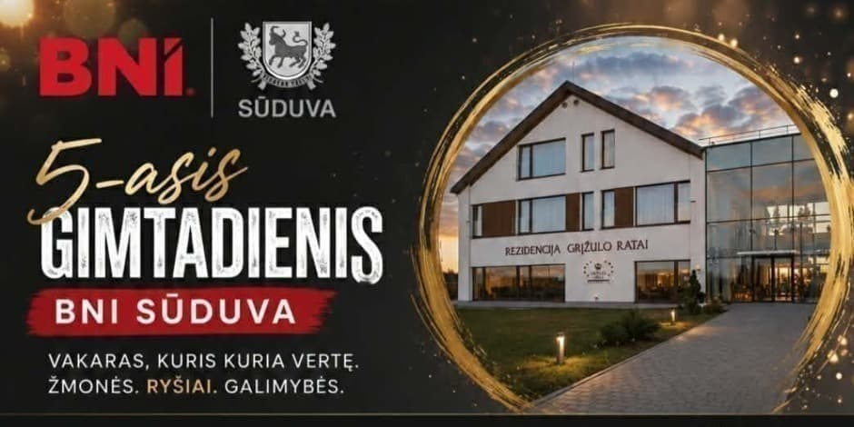 Pirkti bilietus BNI SŪDUVA 5-sis GIMTADIENIS Kantališkių k., Naujoji g 10 Liepa 02