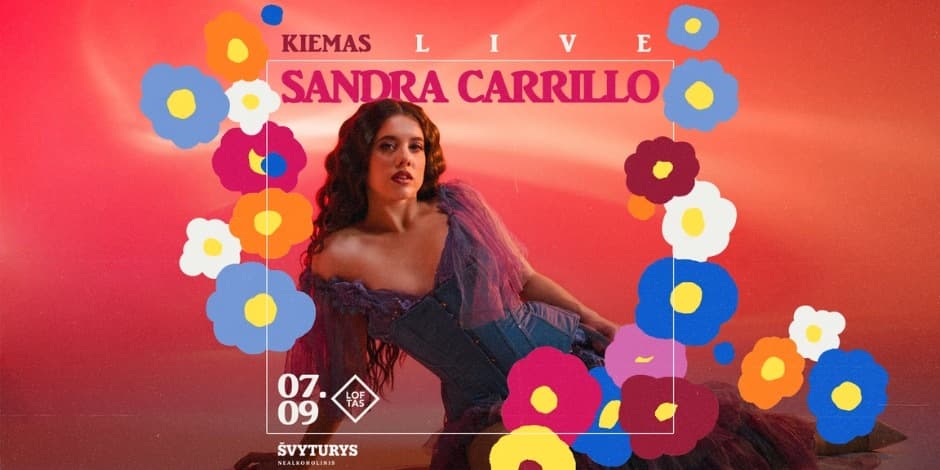 Pirkti bilietus Kiemas LIVE: Sandra Carrillo Vilnius, Menų fabrikas LOFTAS Liepa 09