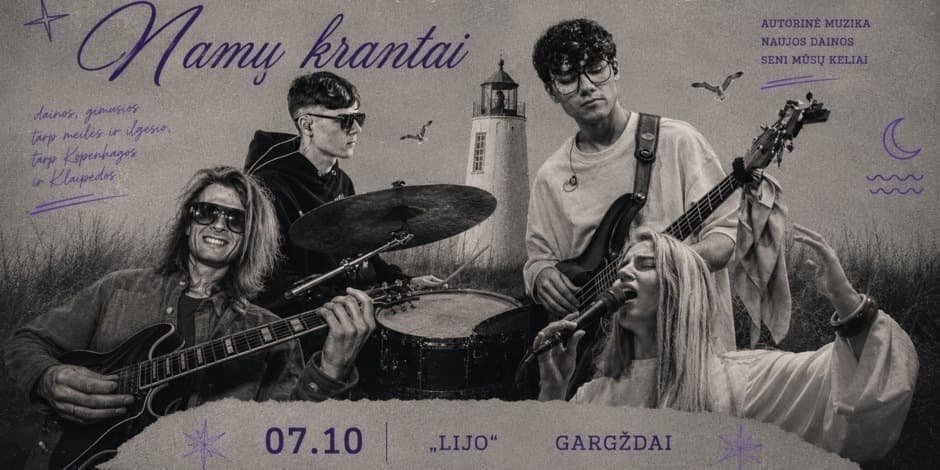 Pirkti bilietus midnight harbour | namų krantai | Gargždai Gargždai, LIJO Liepa 10