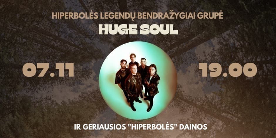 Pirkti bilietus Hiperbolės legendinės dainos su grupe “Huge soul” Šalūgiškiai, Paryžiaus k 4 Liepa 11