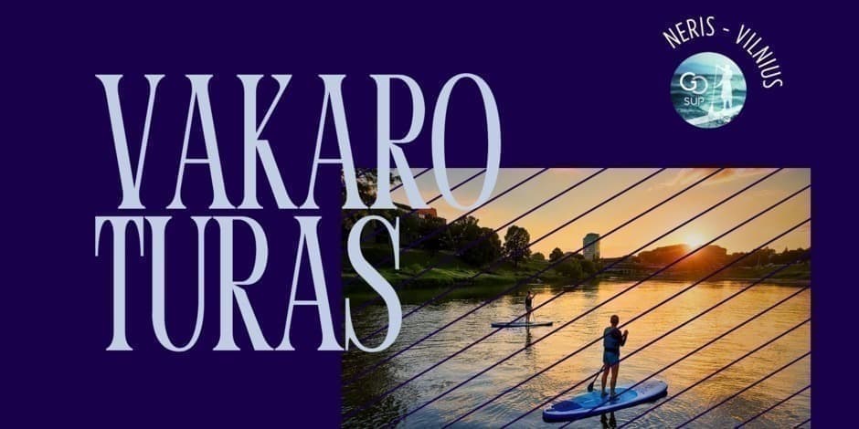 Pirkti bilietus Vakarinis irklenčių turas Nerimi 07-14 | goSUP Vilnius Vilnius, goSUP Vilnius - irklenčių turai Liepa 14