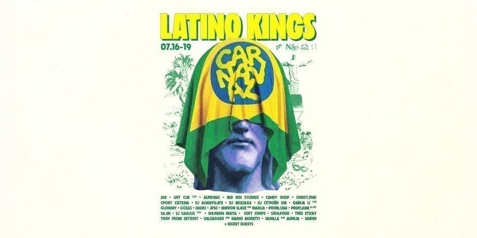 Pirkti bilietus Latino kings: Carnaval Palanga, Vytauto g. 84 Liepa 16-20
