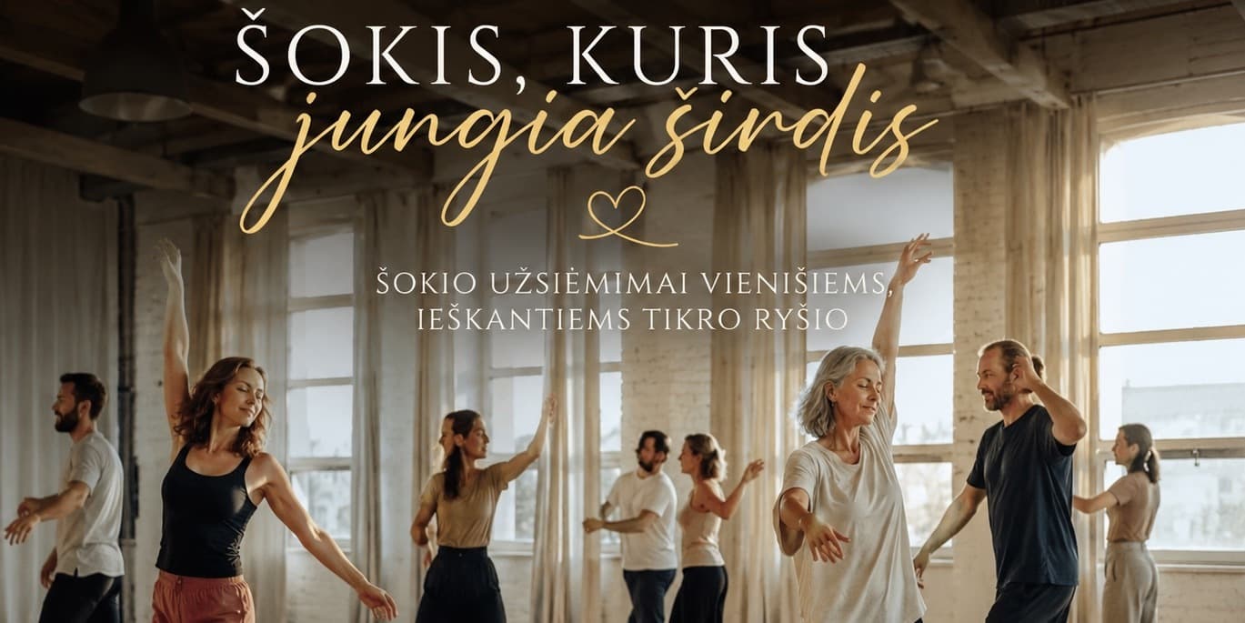 Pirkti bilietus ŠOKIS, KURIS JUNGIA ŠIRDIS Kaunas, Rytų kultūros studija „WUDANG TAO“ Liepa 18 - Rugpjūtis 29
