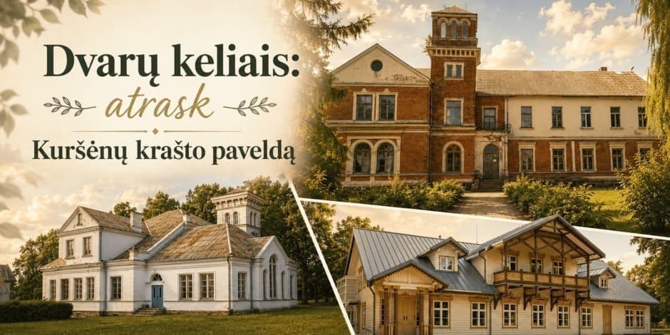 Pirkti bilietus Ekskursija nuosavais automobiliais „Dvarų keliais: atrask Kuršėnų krašto paveldą