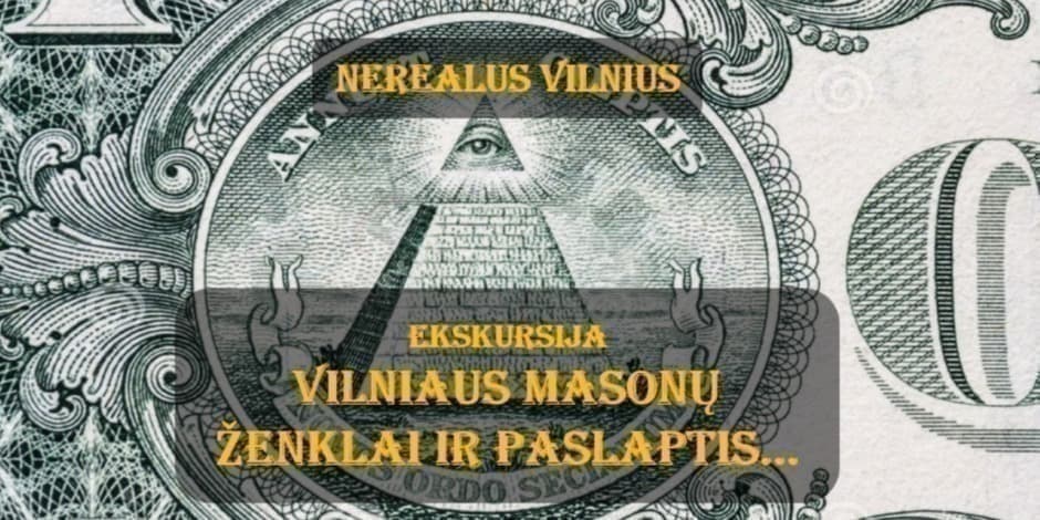 Pirkti bilietus VILNIAUS MASONŲ ŽENKLAI IR PASLAPTIS... Vilnius, 3Mūzos Rooftop Bar Liepa 26