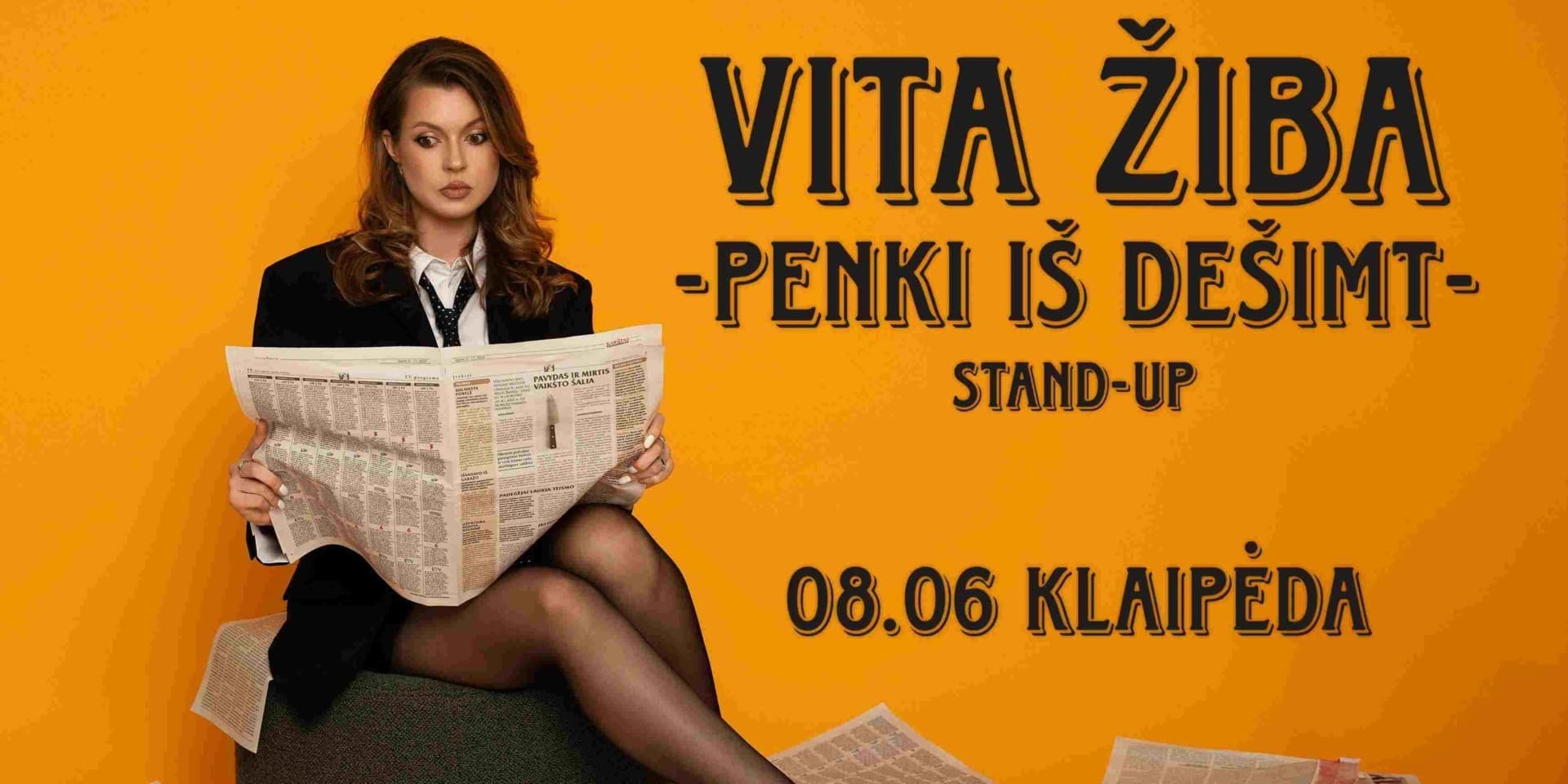 Pirkti bilietus KLAIPĖDA | VITA ŽIBA STAND-UP 