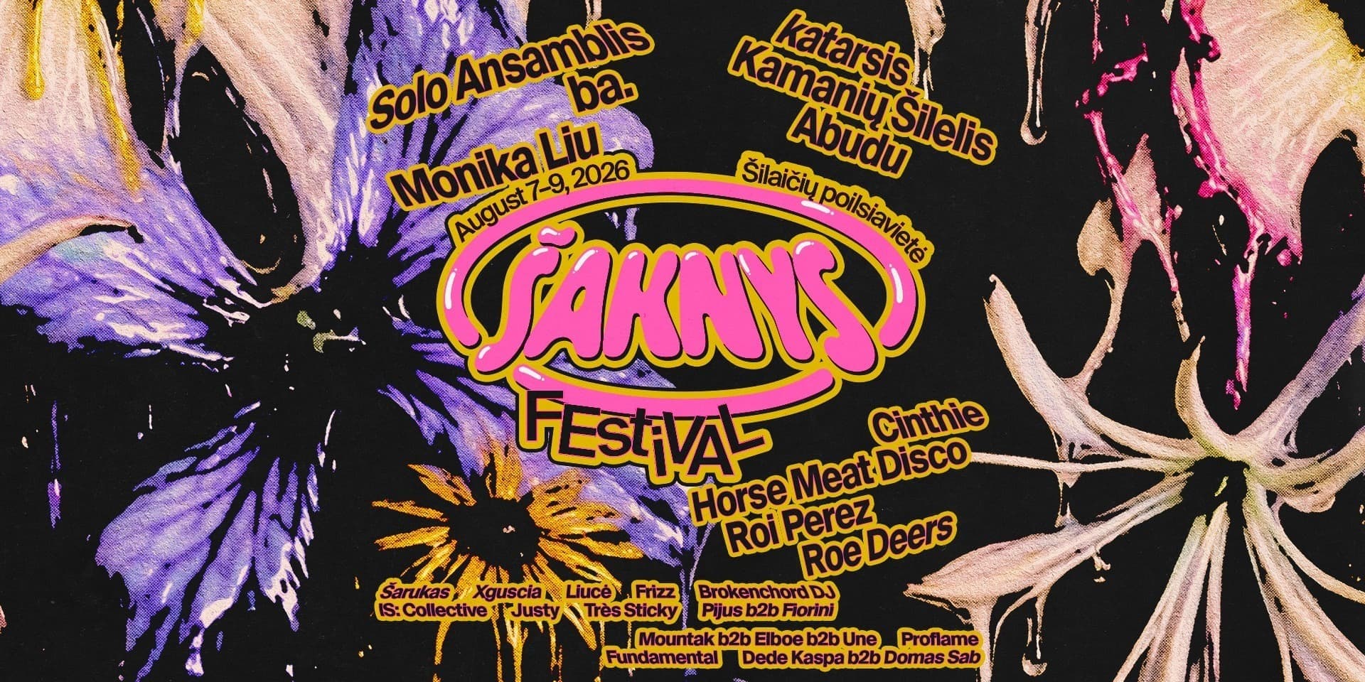 Pirkti bilietus Šaknys Festival 2026 Lazdijų rajono savivaldybė, Šilaičių poilsiavietė Rugpjūtis 07-09
