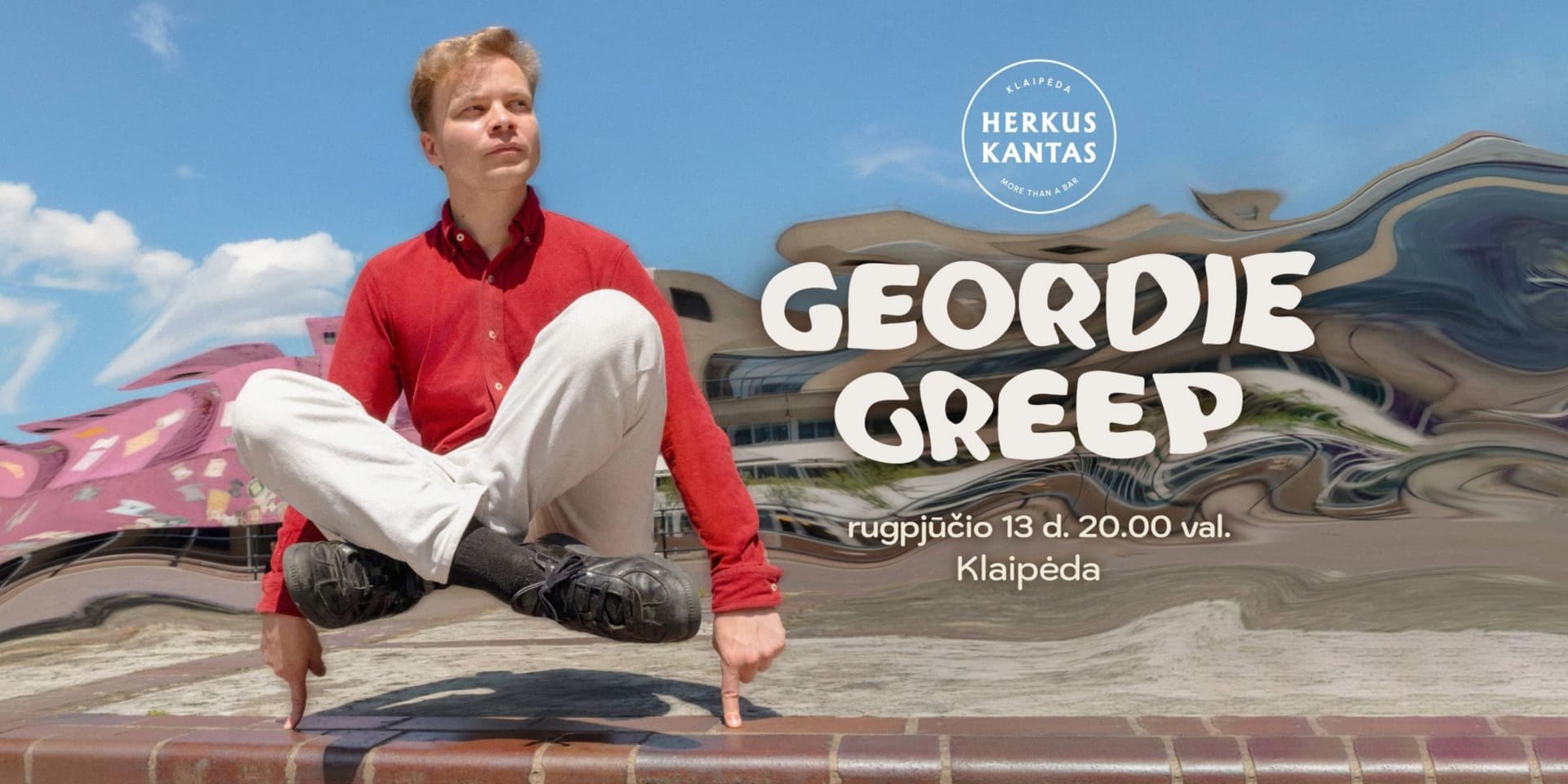 Pirkti bilietus GEORDIE GREEP (UK) | Herkus Kantas, Klaipėda Klaipėda, Herkus Kantas Rugpjūtis 13