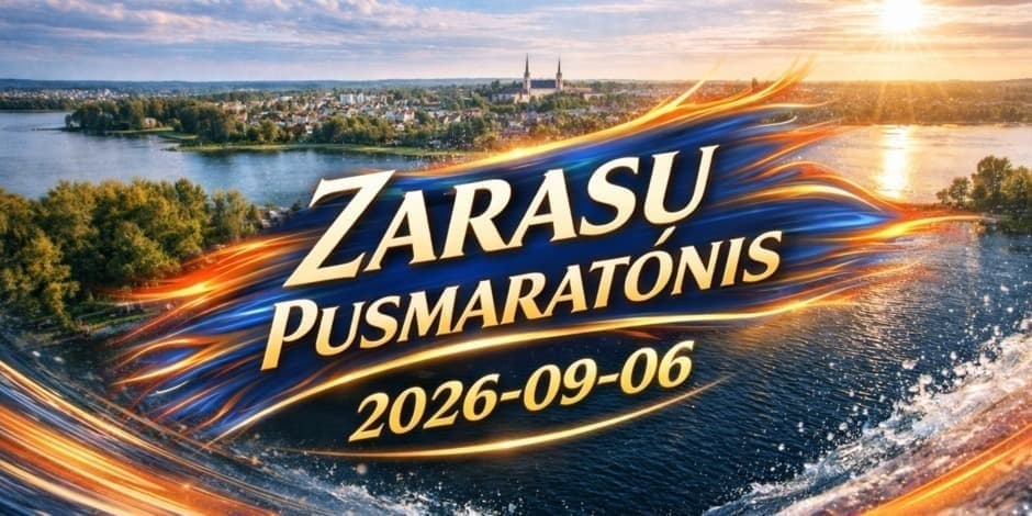 Pirkti bilietus VI ZARASŲ PUSMARATONIS Zarasai, Sėlių aikštė Rugsėjis 06