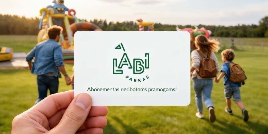 Pirkti bilietus LABI parko ABONEMENTAS Anykščiai, LABI parkas Balandis 10 - Gruodis 31