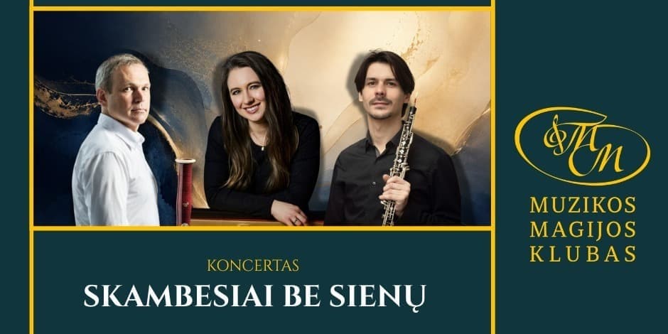 Pirkti bilietus Skambesiai be sienų | A. Puplauskis, U. Dičiūnas, A. Bramo Vilnius, Muzikos magijos klubas Rugsėjis 29