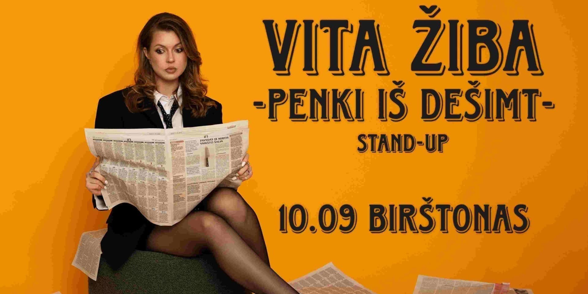 Pirkti bilietus BIRŠTONAS | VITA ŽIBA STAND-UP 