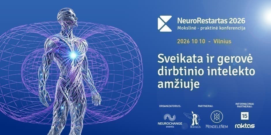 Pirkti bilietus KONFERENCIJA NEURORESTARTAS 2026 Vilnius, Radisson Blu Hotel Lietuva Spalis 10