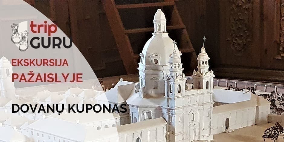 Pirkti bilietus Dovanų kuponas į Trip Guru ekskursiją PAŽAISLYJE / galioja iki 2026.12.20 Kaunas, Pažaislio vienuolynas ir bažnyčia Kovas 18 - Gruodis 20