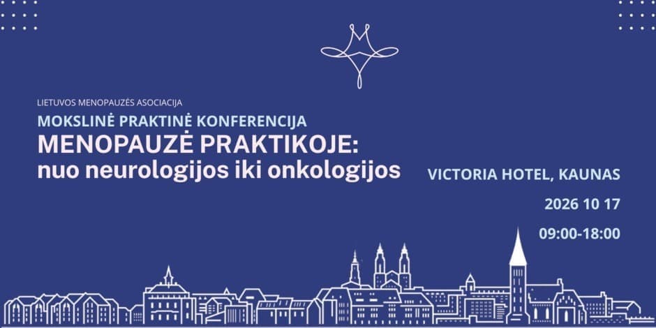 Pirkti bilietus Menopauzė praktikoje: nuo neurologijos iki onkologijos Kaunas, Miško g. 11 Spalis 17