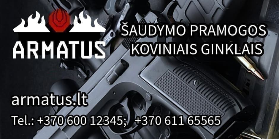 Pirkti bilietus Šaudymo pramogos ir treniruotės tikrais koviniais ginklais Kaunas, Technikos g. 18 R Kovas 04 - Spalis 01