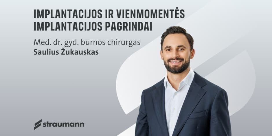 Pirkti bilietus K10418 Implantacijos ir vienmomentės implantacijos pagrindai Vilnius, A. Vivulskio Gatvė 7 Spalis 30