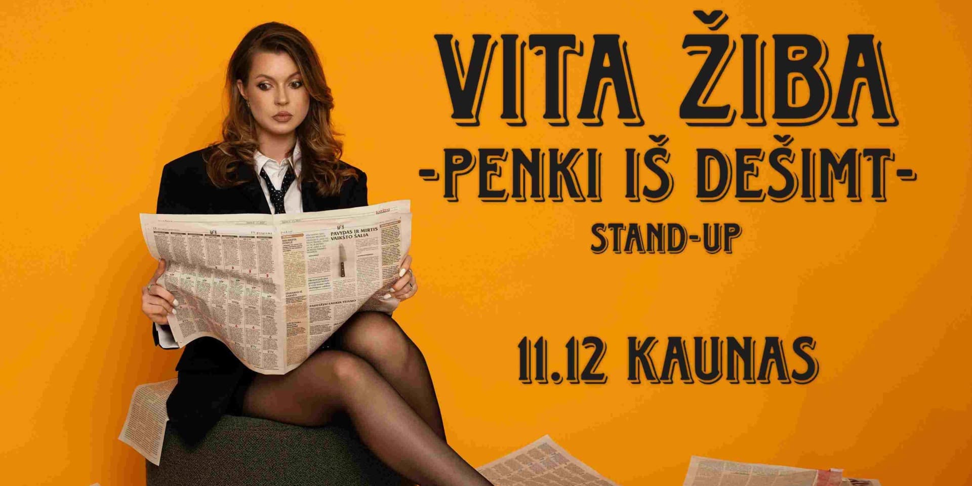Pirkti bilietus KAUNAS | VITA ŽIBA STAND-UP 