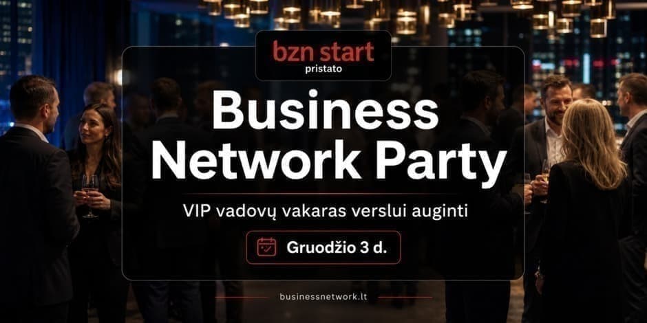 Pirkti bilietus Business Network Party Vilnius, AC Hotel by Marriott Vilnius Gruodis 03