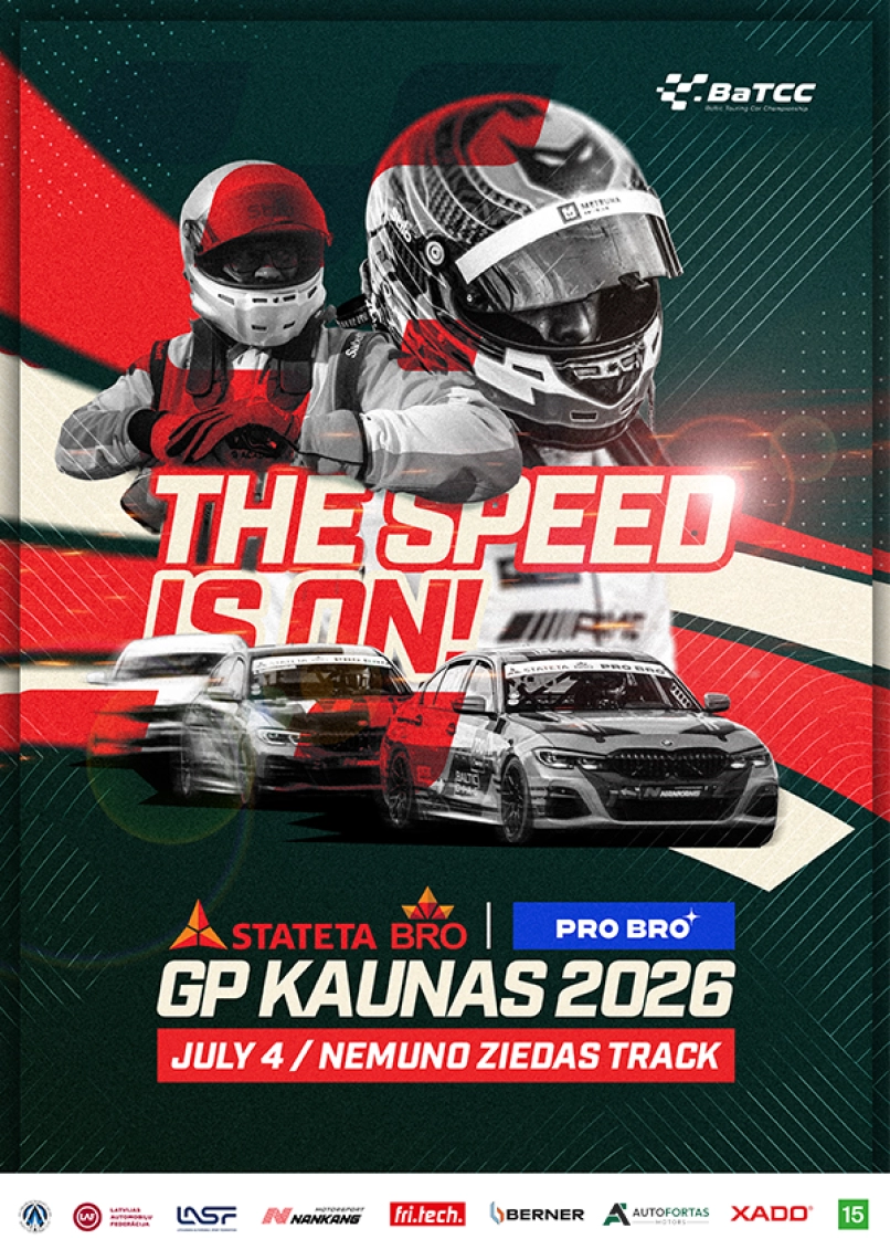 Pirkti bilietus STATETA BRO | PRO BRO GRAND PRIX 2026 Gaižėnėliai, NEMUNO ZIEDAS RACE TRACK Liepa 04