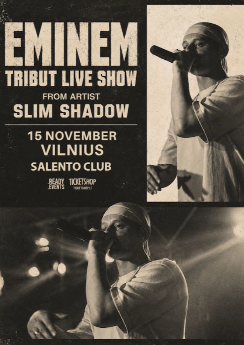 Pirkti bilietus EMINEM Tribute | VILNIUS Vilnius, Salento Lapkritis 15