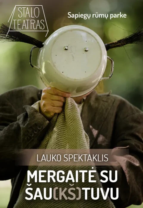 Buy tickets Lauko spektaklis „Mergaitė su šau(KŠ)tuvu“ Vilnius, Sapiegų rūmų parkas September 20