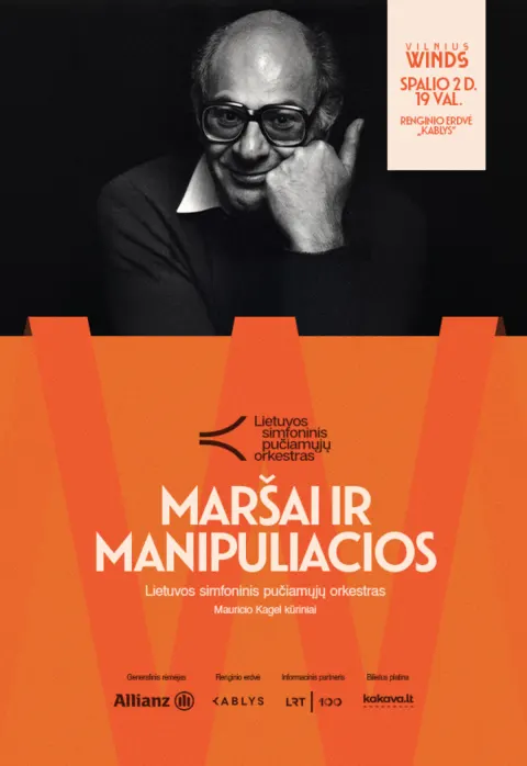 Buy tickets MARŠAI IR MANIPULIACIJOS: Lietuvos simfoninis pučiamųjų orkestras | VILNIUS WINDS Vilnius, KABLYS October 02
