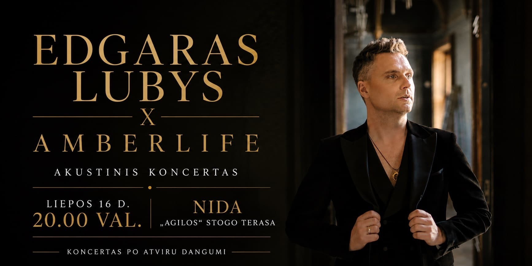 Pirkti bilietus Edgaras Lubys-Amberlife | „Agilos“ stogo terasa Neringa, Nidos kultūros ir turizmo informacijos centras Agila Liepa 16
