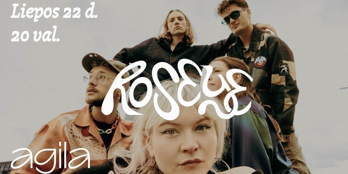 Buy tickets Grupės „Roseye“ (Nyderlandai) koncertas | „Agilos“ stogo terasa Neringa, Nidos kultūros ir turizmo informacijos centras Agila July 22