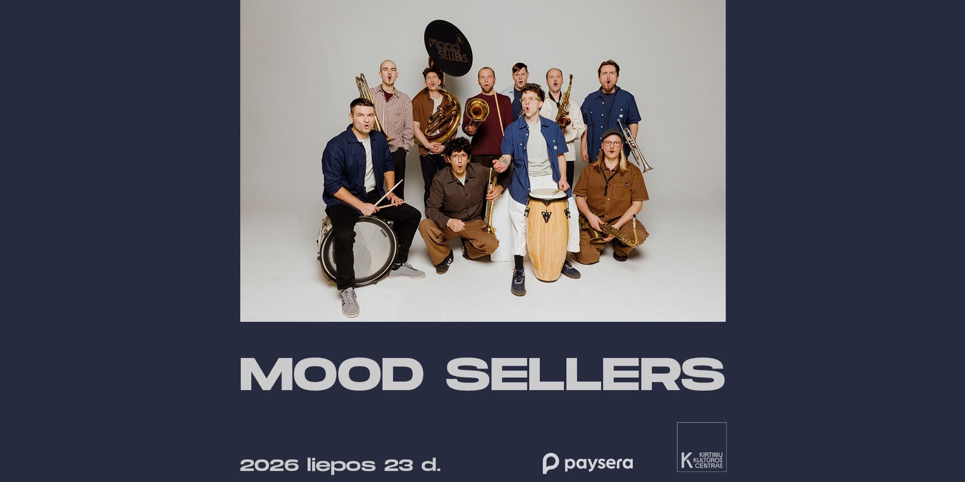 Pirkti bilietus Mood Sellers @Kirtimų kultūros centras Vilnius, Kirtimų kultūros centras Liepa 23