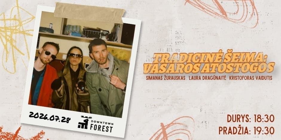 Pirkti bilietus TRADICINĖ ŠEIMA: VASAROS ATOSTOGOS Vilnius, Downtown Forest Hostel & Camping Liepa 28