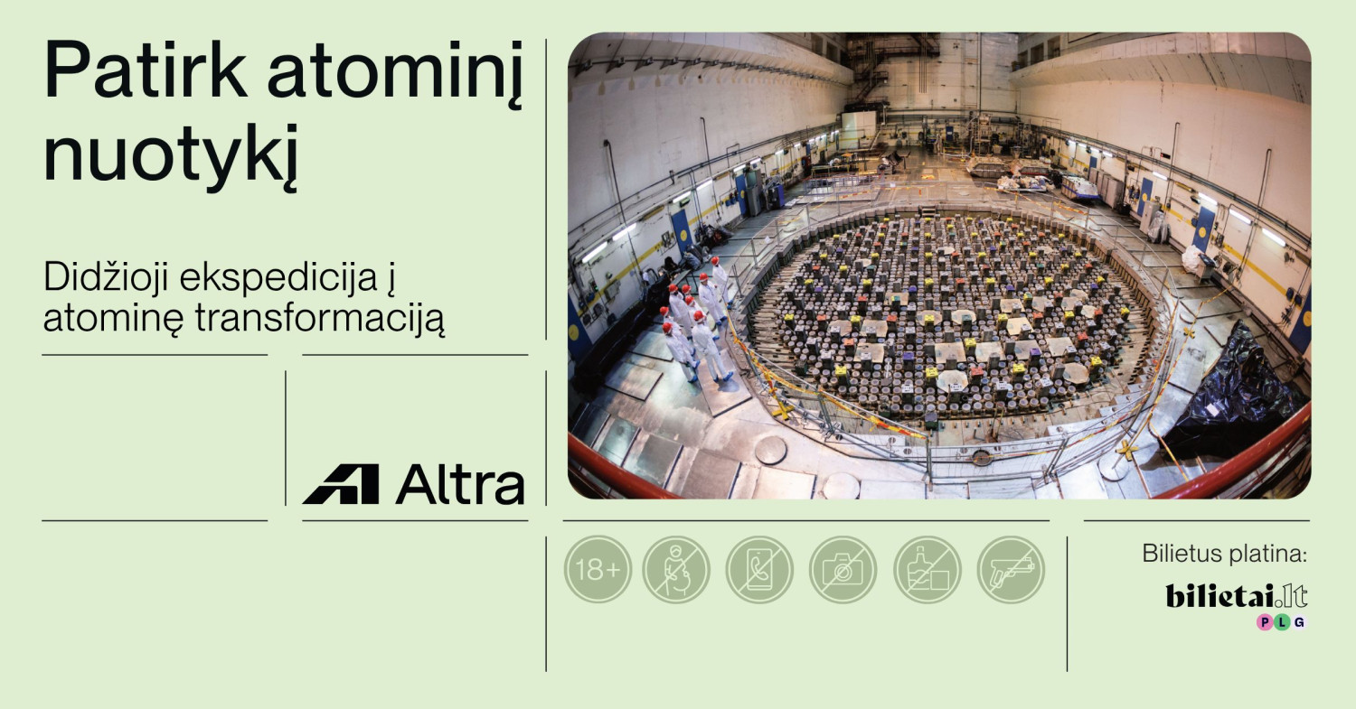 Купить билеты Didžioji ekspedicija po Ignalinos atominę elektrinę (N-18) Visaginas, Ignalinos atominė elektrinė Сентябрь 28