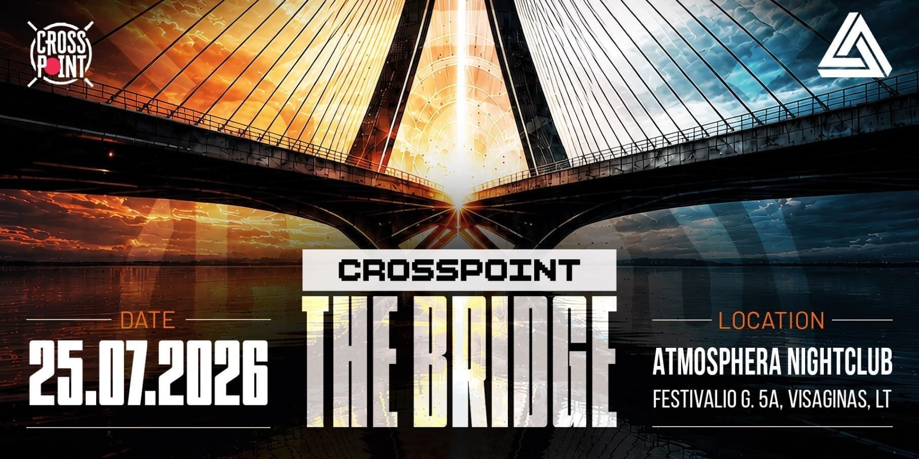 Купить билеты CROSSPOINT: THE BRIDGE Visaginas, 18+ „Naktinė Atmosfera“ Июль 25-26