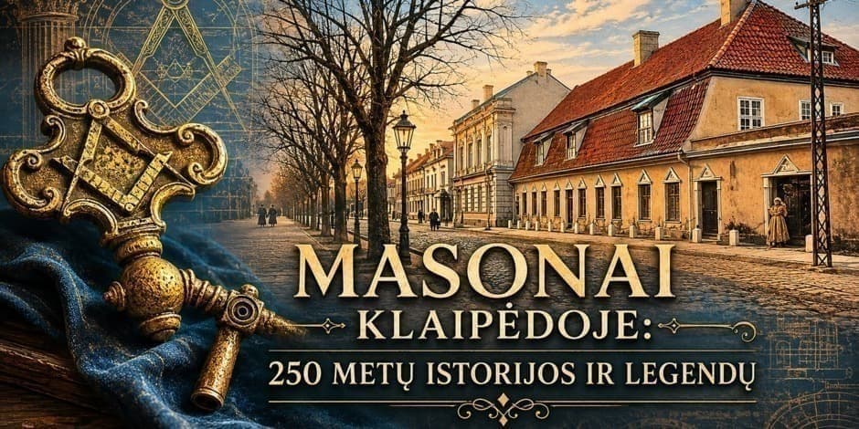Pirkti bilietus Masonai Klaipėdoje: 250 metų istorijos ir legendų Klaipėda, K. Donelaičio g. 6C Liepa 17